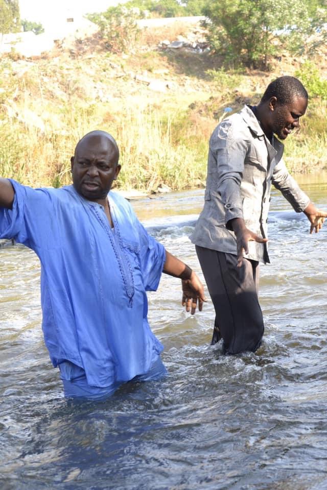 Candidate in water