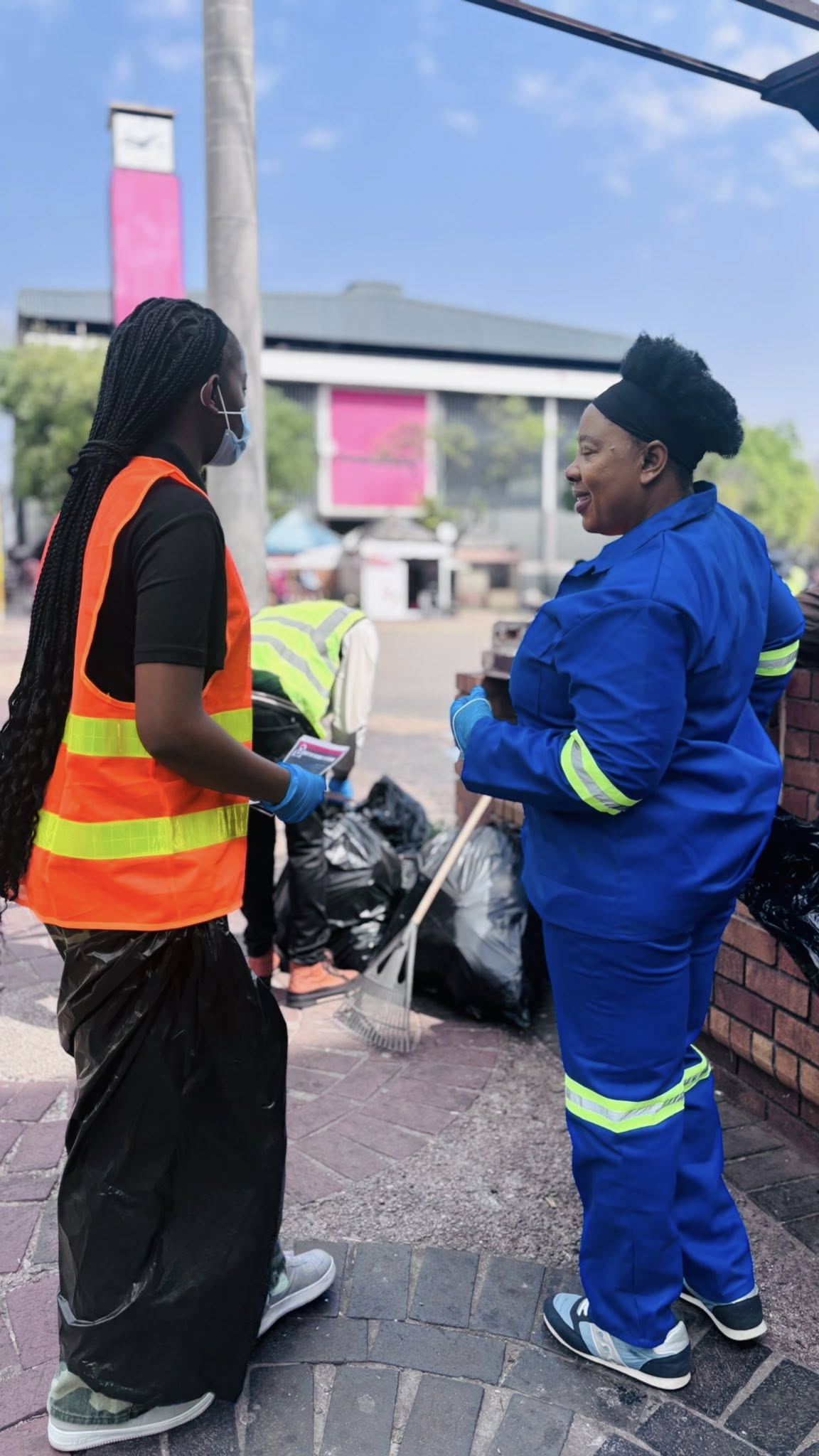 Cleaning the Town session